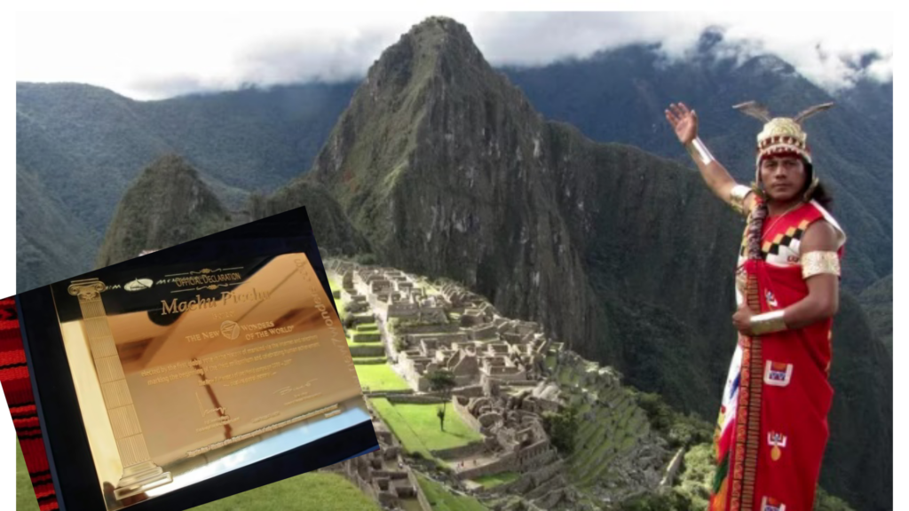 Machu Picchu Desaparece Placa De Oro Y Pergamino Que Reconocen A Machu