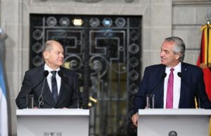 Visita de Scholz a Argentina