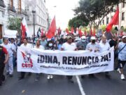Trabajadores vuelven a movilizarse este 24 de enero
