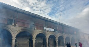 Presidente del Poder Judicial Javier Arévalo reporta quema de más de cuatro mil expedientes en ataques a cortes