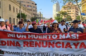 CGTP denuncia persecución política a su secretario general