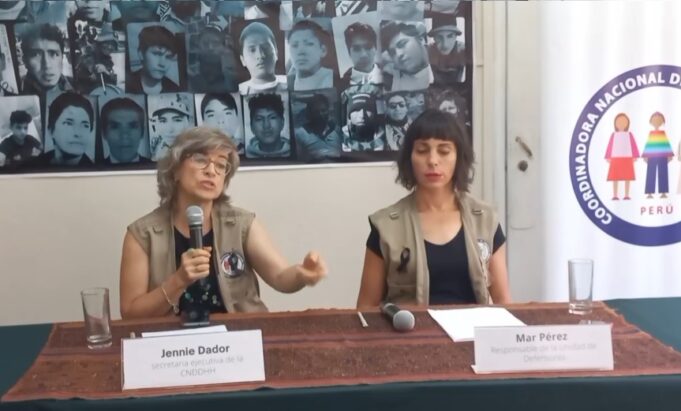 CNDDHH denunció tortura, violencia sexual y ejecuciones extrajudiciales de PNP y FF. AA.