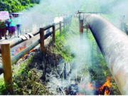 Detienen fuga de crudo en oleoducto