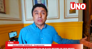 Guillermo Bermejo insta a Jefa de Estado a renunciar a su cargo