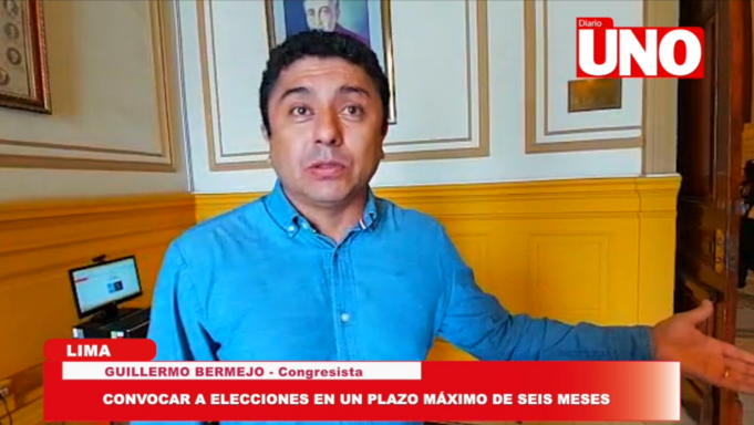 Guillermo Bermejo insta a Jefa de Estado a renunciar a su cargo