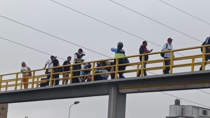 Brigadistas de Unidad de Rescate de Surco Salvan a Joven