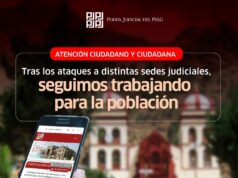 Cortes siniestradas brindan atención a la ciudadanía de manera presencial y virtual