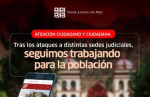 Cortes siniestradas brindan atención a la ciudadanía de manera presencial y virtual