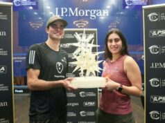 ¡Grande Diego Elías! Se coronó en el Torneo de Campeones de Squash
