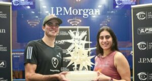 ¡Grande Diego Elías! Se coronó en el Torneo de Campeones de Squash