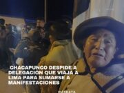 Comuneros de Huancavelica marchan a Lima