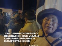 Comuneros de Huancavelica marchan a Lima
