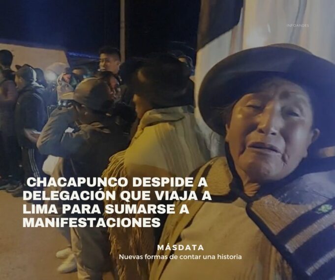 Comuneros de Huancavelica marchan a Lima