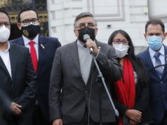 Perú Libre se pronuncia sobre rechazo de adelanto de elecciones