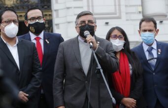 Perú Libre se pronuncia sobre rechazo de adelanto de elecciones