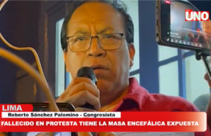 Roberto Sánchez: congresista demanda celeridad en peritaje forense