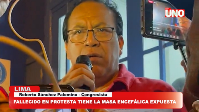 Roberto Sánchez: congresista demanda celeridad en peritaje forense