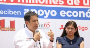 Ministro Demartini inició el pago de subvención adicional a cerca de 1.4 millones de usuarios de Juntos, Pensión 65 y Contigo