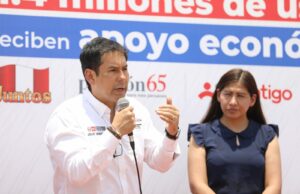 Ministro Demartini inició el pago de subvención adicional a cerca de 1.4 millones de usuarios de Juntos, Pensión 65 y Contigo