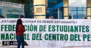 Estudiantes universitarios de Huancayo viajan a Lima para sumarse a protestas