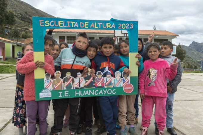 Antamina realiza talleres de verano para niños de 11 comunidades de la provincia de Huari en Ancash