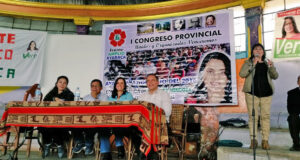 Excandidata presidencial Verónika Mendoza exigió también una nueva Constitución y un adelanto de elecciones para el 2023