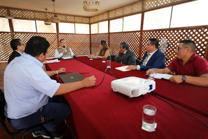 Presidente del Poder Judicial se reunió con gremio de trabajadores CATP