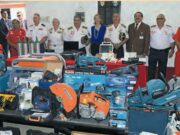 Importante donativo a bomberos del RIMAC