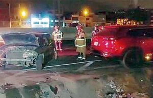 Provoca accidente y abandona a heridos