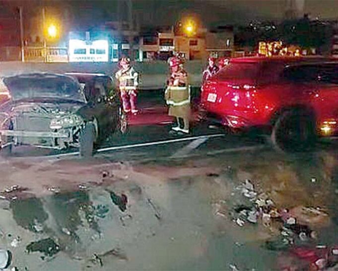 Provoca accidente y abandona a heridos