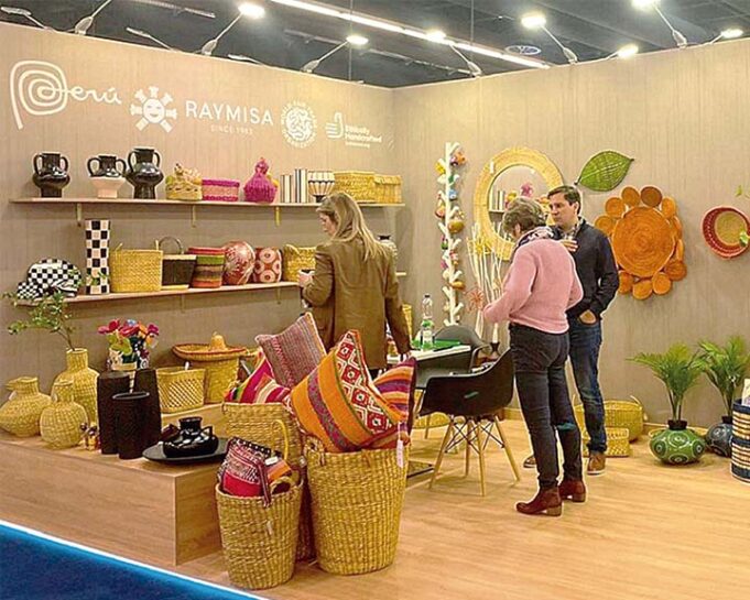 Mipymes peruanas de decoración exponen en Europa
