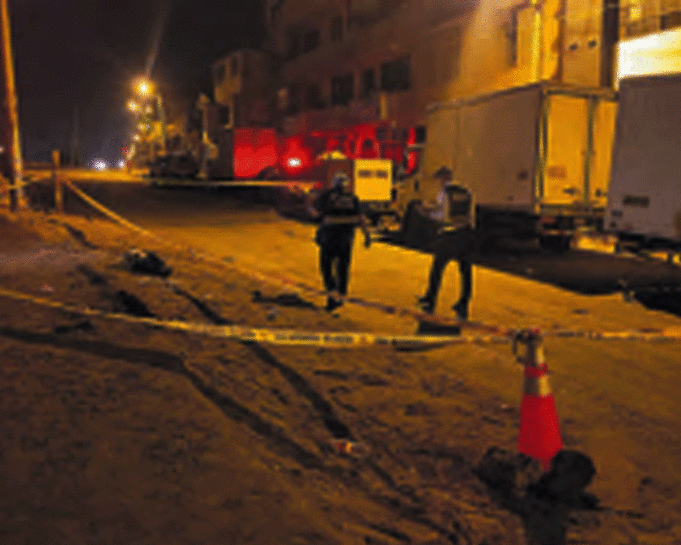 Mujer herida en balacera