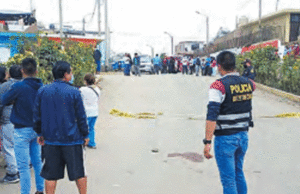 La Libertad se tiñe de sangre