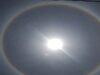 Halo solar sorprendió a limeños