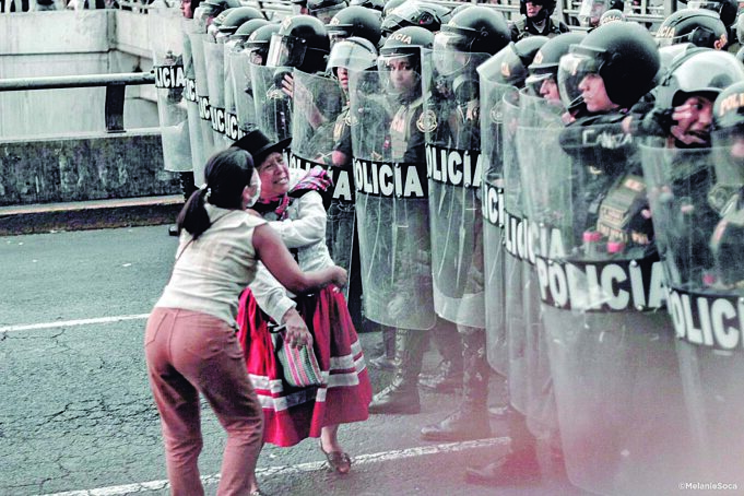 Se ha normalizado el accionar irregular de la PNP contra manifestantes