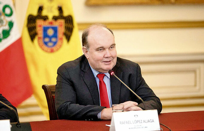 ALCALDE INVESTIGADO POR PRESUNTO LAVADO DE ACTIVOS Infundado pedido de tutela de derechos de López Aliaga