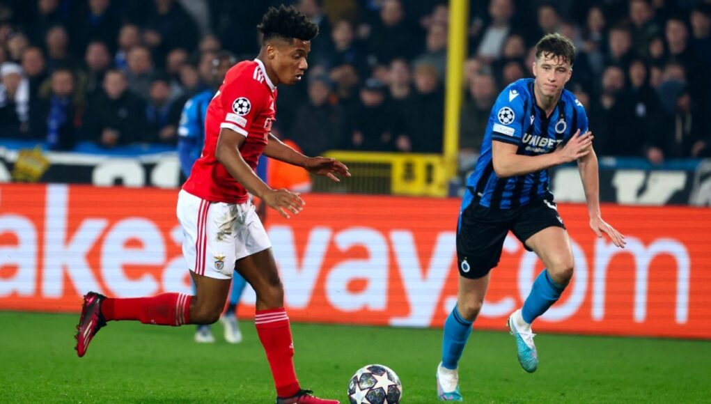 Champions League: Benfica saca medio boleto para cuartos al vencer a Brujas de visita 0-1