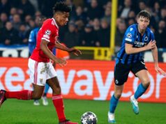 Champions League: Benfica saca medio boleto para cuartos al vencer a Brujas de visita 0-1