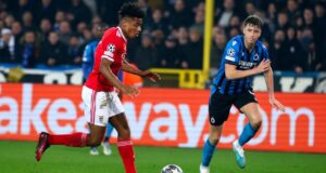 Champions League: Benfica saca medio boleto para cuartos al vencer a Brujas de visita 0-1
