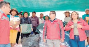 Caja Huancayo lleva ayuda a damnificados