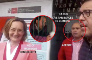 Asesor de congresista Nelcy Heidinger sería un exreo por pedir coima y hacerse pasar como trabajador del INPE Asesor de congresista Nelcy Haidinger sería un exreo por pedir coima y hacerse pasar como trabajador del INPE