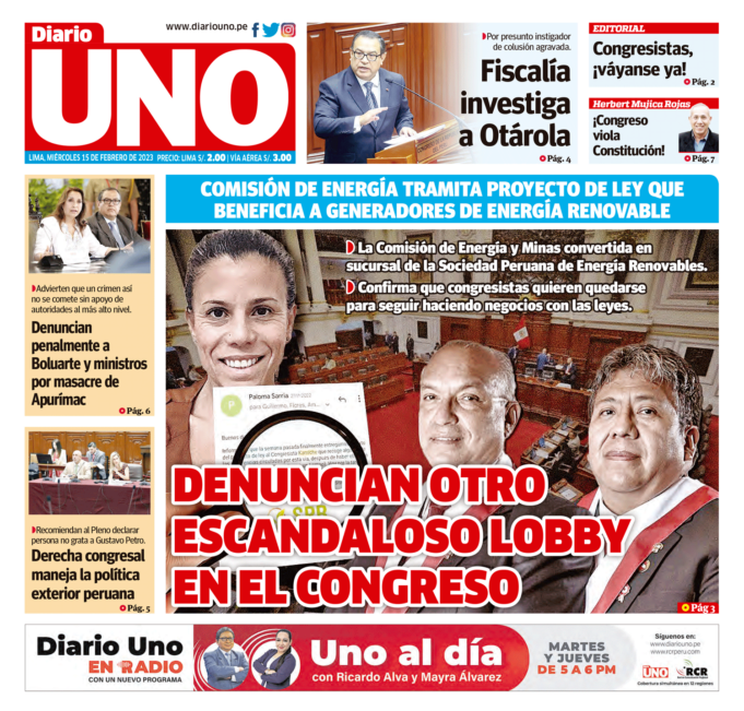 Portada 15 de febrero de 2023