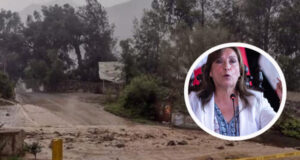 Chosica: huaico fue controlado, afirma presidenta Boluarte