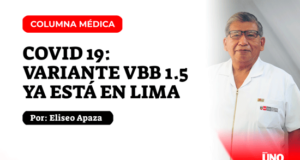 Covid 19: Variante Vbb 1.5 ya está en Lima