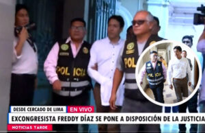 Freddy Díaz: ¿A que prisión será llevado el excongresista acusado de violación sexual?