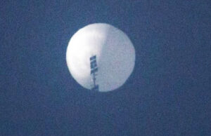 Estados Unidos derriba el globo espía chino que sobrevolaba su territorio
