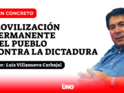Movilización permanente del pueblo contra la dictadura