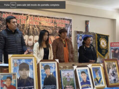 Puno: Conforman Asociación de Mártires y Victimas de la represión en Juliaca