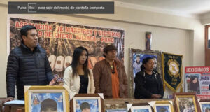 Puno: Conforman Asociación de Mártires y Victimas de la represión en Juliaca