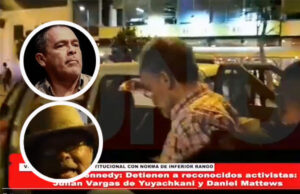 Miraflores: reconocidos activistas fueron detenidos por protestar en distrito Miraflores: reconocidos activistas fueron detenidos por protestar en distrito